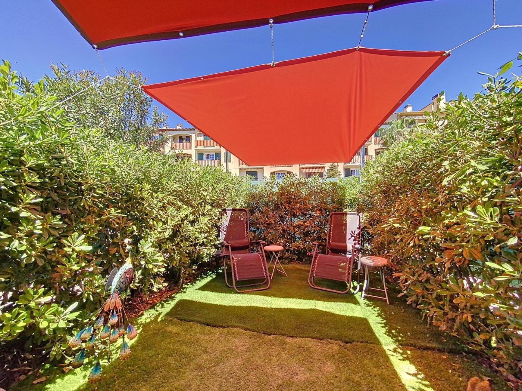 Cosy, Wi-Fi, Jardin & Parking, Jasmins Studio En Cote-D'Azur Vallauris Exterior foto